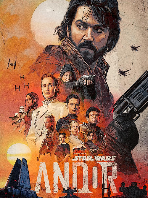 A movie poster for Andor