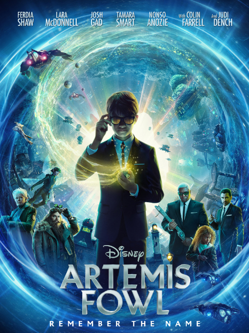 A movie poster for Artemis Fowl