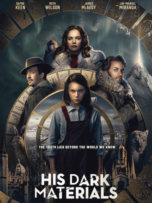 A movie poster for His Dark Materials